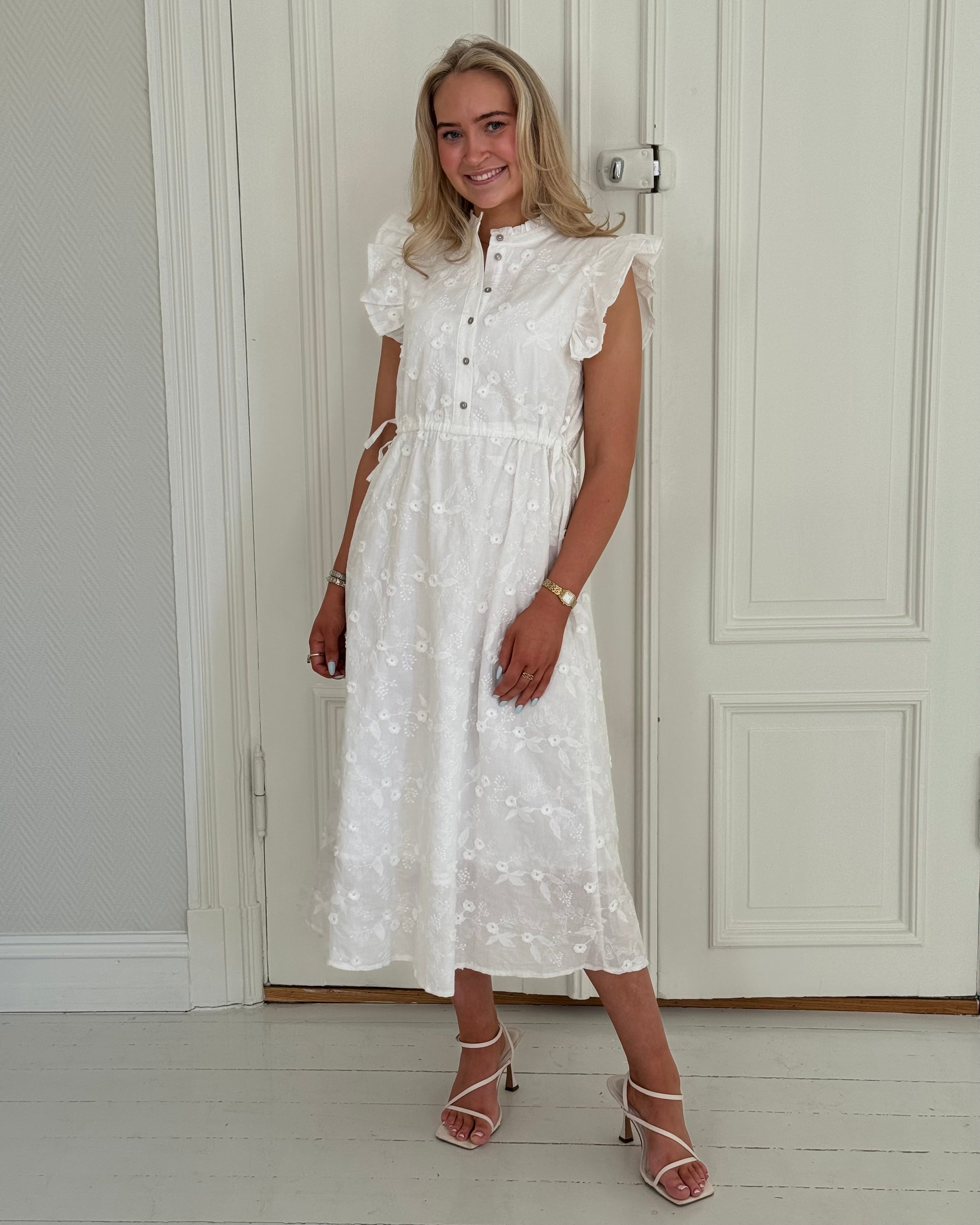 VISIMONE Midi Dress - Snow White